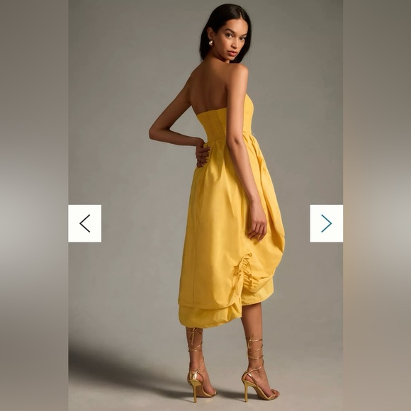 Anthropologie Corset High-Low Bubble Dress XS - Picture 3 of 8